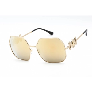 Versace Women's Sunglasses - Geometric Frame Brown Mirror Gold Lens | 0VE2248 10027P
