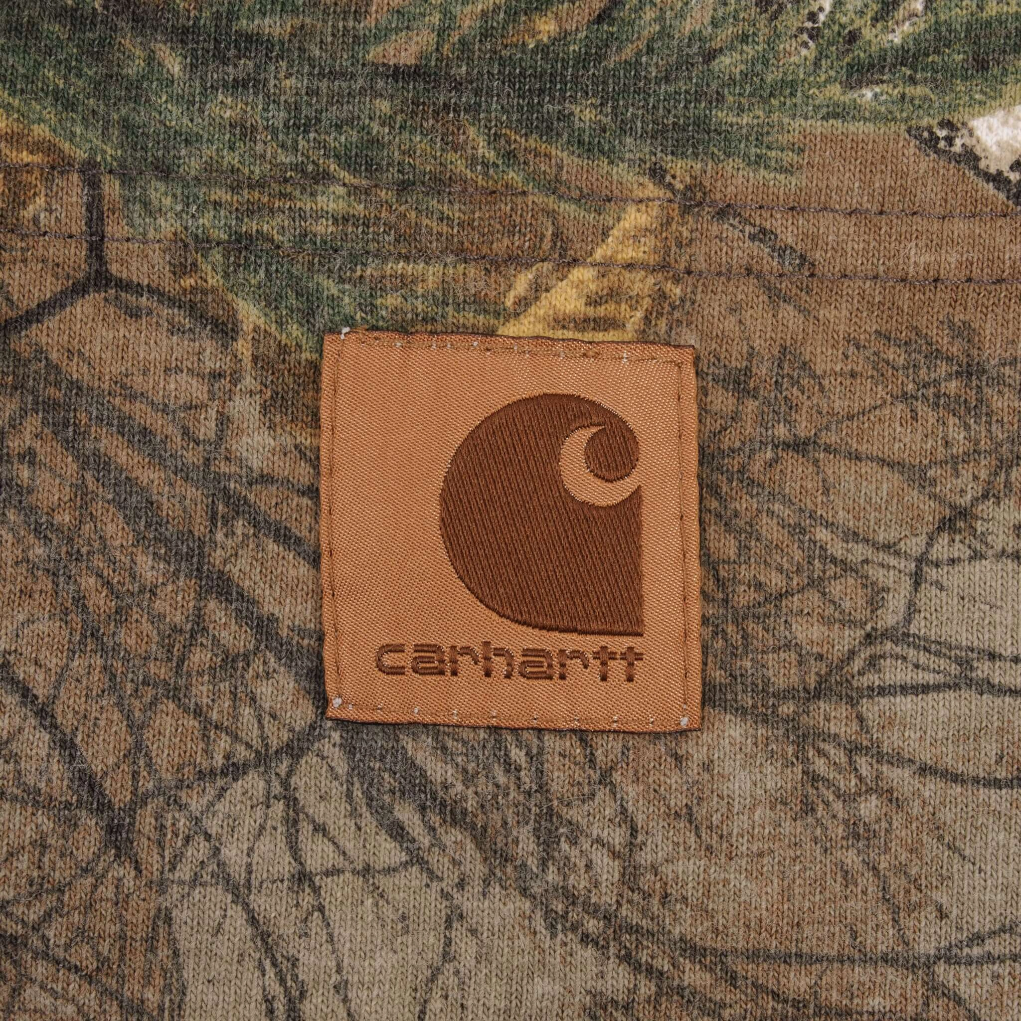 VINTAGE CARHARTT HUNTING REALTREE XTRA CAMO LONG SLEEVE POCKET TEE SHIRT LARGE