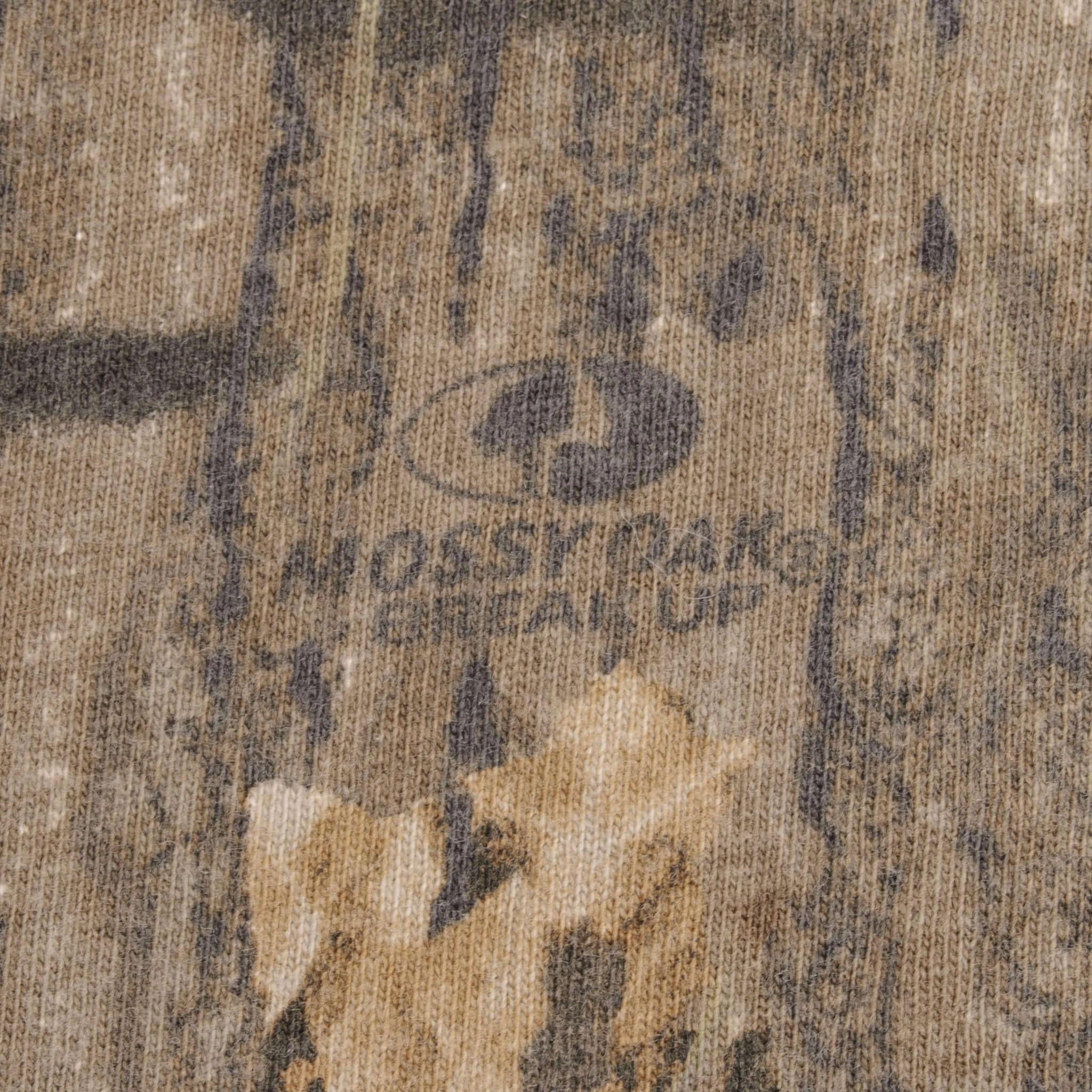 VINTAGE HUNTING MOSSY OAK BREAK UP CAMO LONG SLEEVE POCKET TEE SHIRT SIZE XL