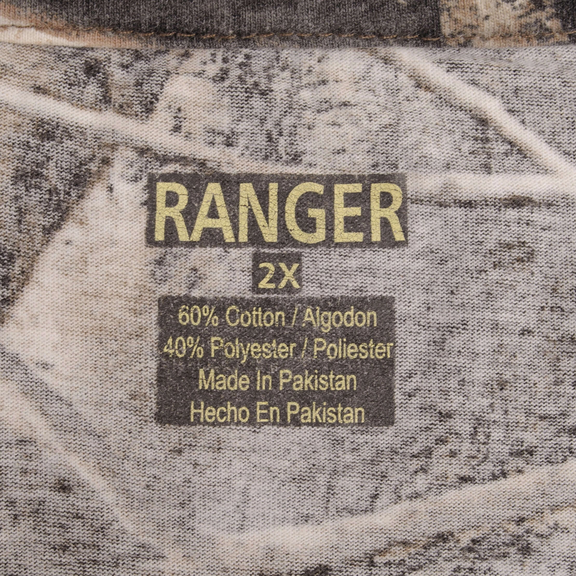 VINTAGE HUNTING REALTREE APHD CAMO LONG SLEEVE POCKET TEE SHIRT SIZE 2XL