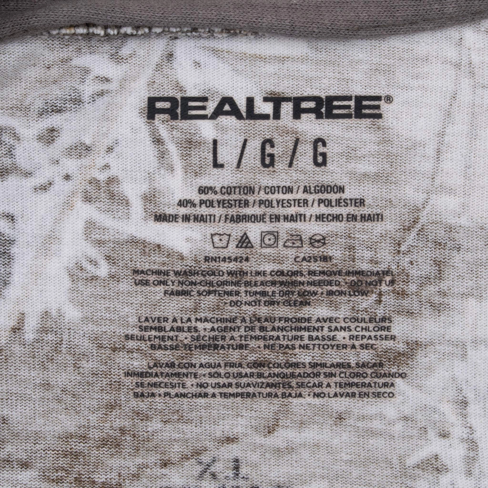 VINTAGE HUNTING REALTREE MAX 1 CAMO LONG SLEEVE TEE SHIRT MEDIUM