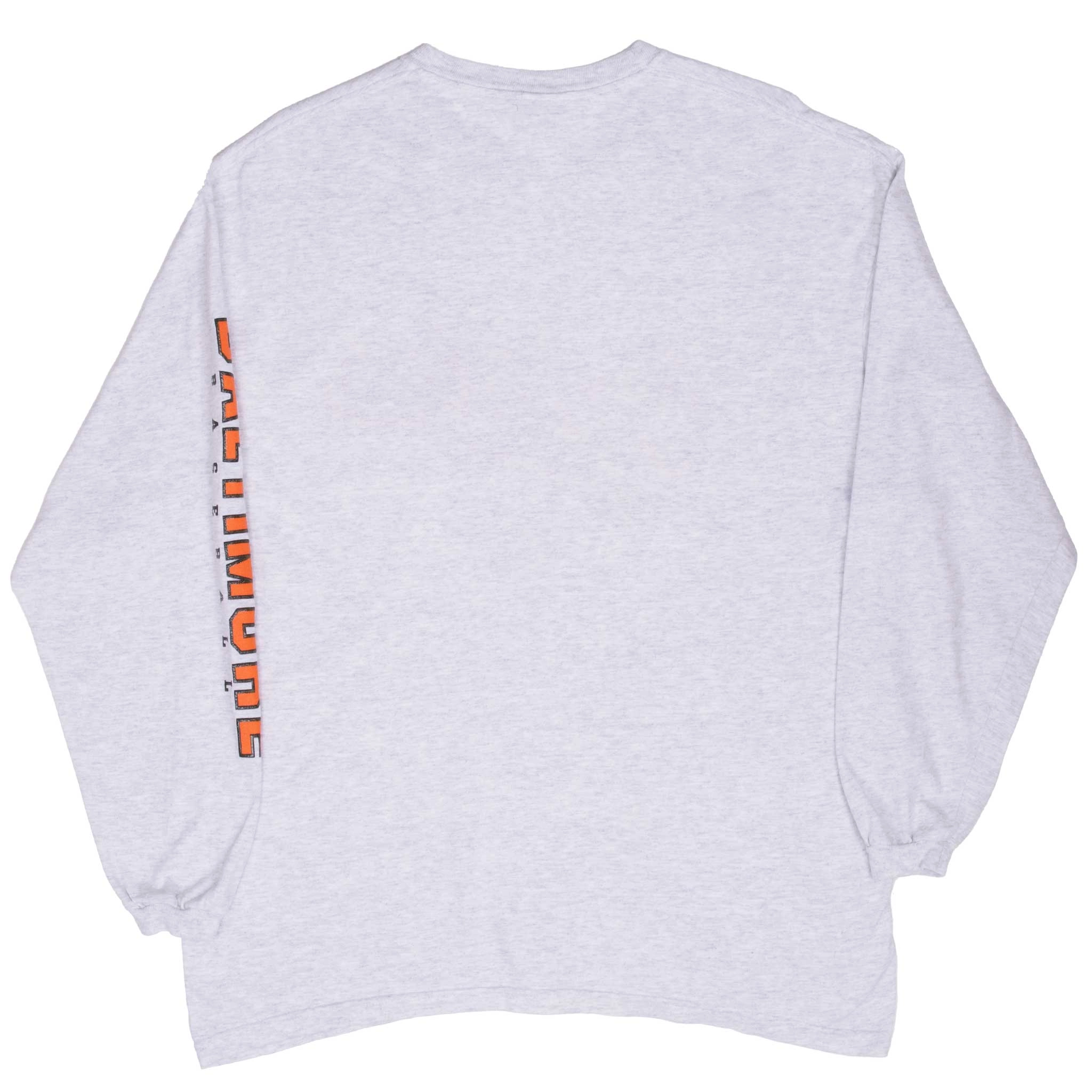 VINTAGE MLB BALTIMORE ORIOLES 2004 LONG SLEEVE TEE SHIRT LARGE