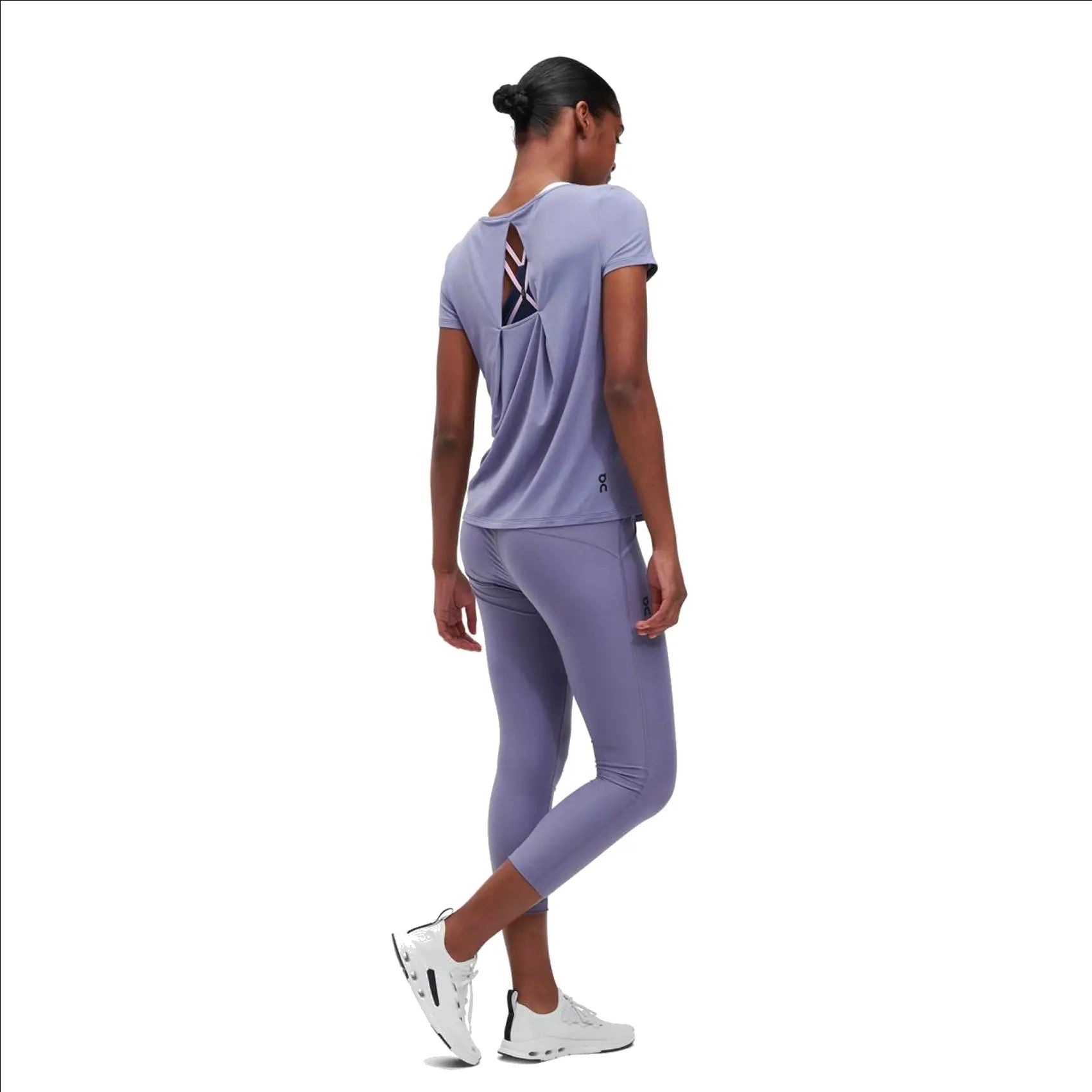 Womens On Running Active T Breathe - Granite