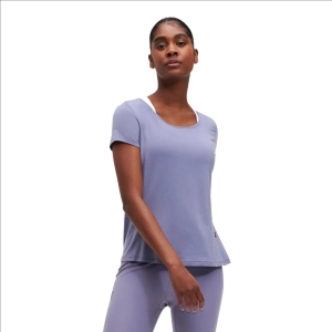Womens On Running Active T Breathe - Granite